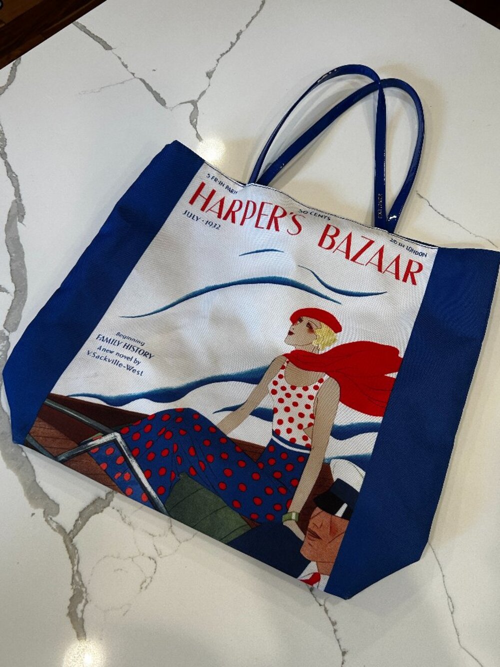 Estée Lauder promotional tote bag - Harper's Bazaar